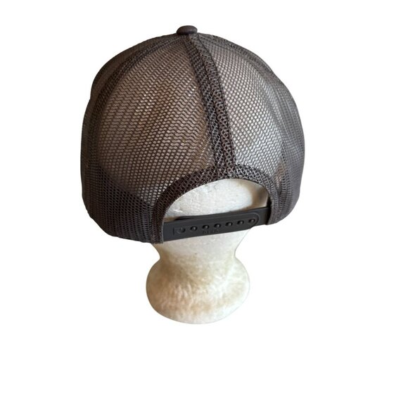 Taxman Brewing Co. Otto Cap Trucker Hat Brown Mesh Snapback - Picture 3 of 5